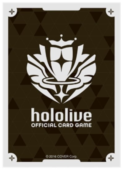 hololive OFFICIAL CARD GAME オフィシャルスリーブ Vol.3 『ブランドロゴ（White）』