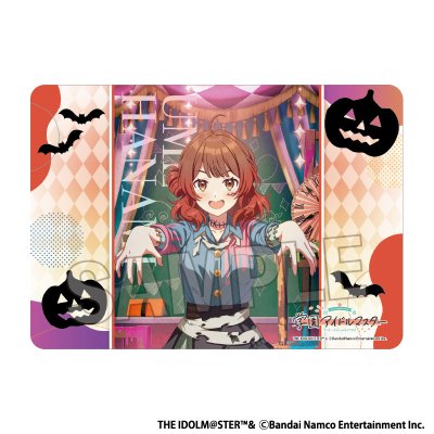 学園アイドルマスター イラストプレイマットNT The Rolling Riceball '24ハロウィン 花海佑芽