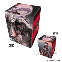 勝利の女神:NIKKE イラスト合皮製デッキケースNT 紅蓮：ブラックシャドウ [PROOF] 2025年9月発売予定 ≪予約商品≫