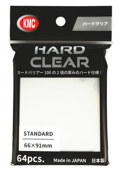 KMC カードバリアー ハードクリア 64枚入り