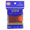 KMC カードバリアー ハイパーマット ミニ レッド 60枚入り