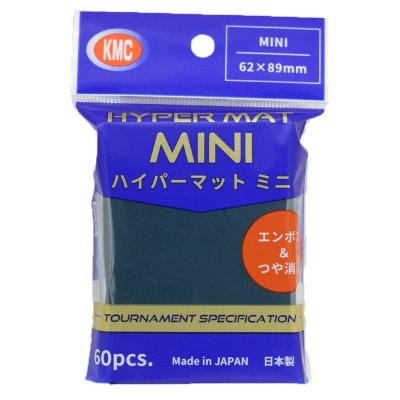 KMC カードバリアー ハイパーマット ミニ グリーン 60枚入り
