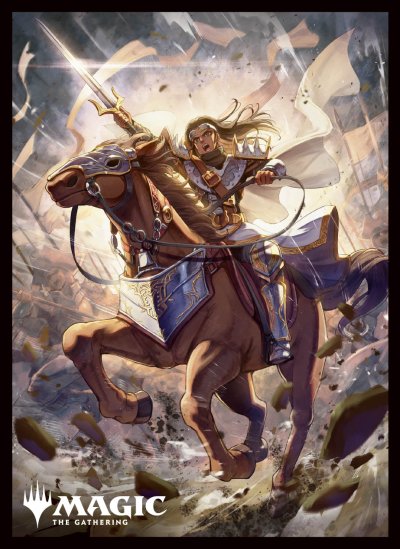 マジック：ザ・ギャザリング プレイヤーズカードスリーブ MTGS-335 『ファウンデーションズ』《輝かしい聖戦士、エーデリン》