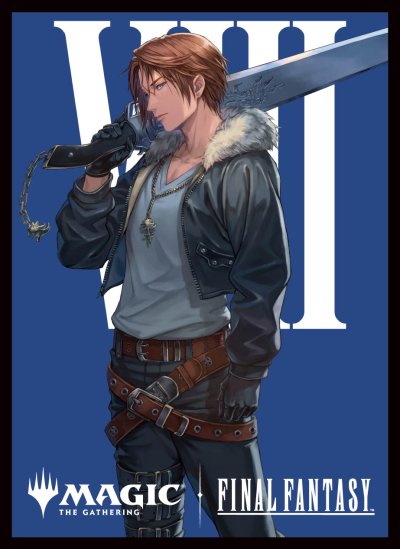 マジック：ザ・ギャザリング――FINAL FANTASY プレイヤーズカードスリーブ MFS-11 「キャラクター」ボーダーレス版 《SeeDの傭兵、スコール》