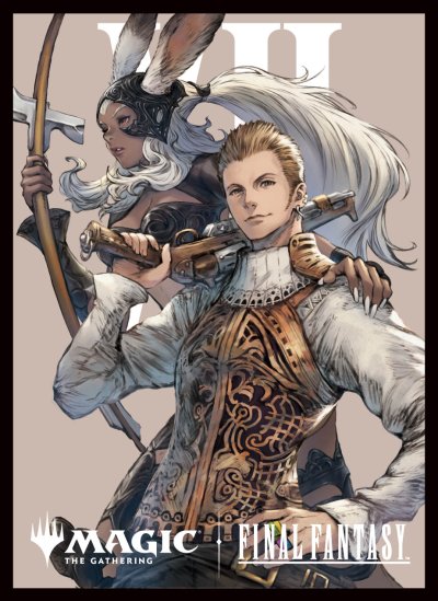 マジック：ザ・ギャザリング――FINAL FANTASY プレイヤーズカードスリーブ MFS-13 「キャラクター」ボーダーレス版 《空賊バルフレアとフラン》
