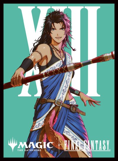 マジック：ザ・ギャザリング――FINAL FANTASY プレイヤーズカードスリーブ MFS-14 「キャラクター」ボーダーレス版 《恐れなきルシ、ファング》