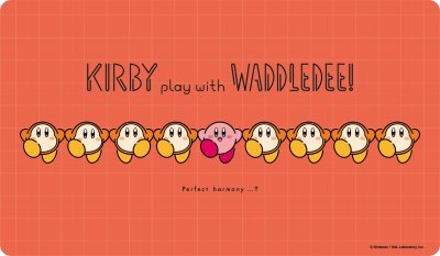 カービィ play with ワドルディ キャラクターラバーマット いきぴったり？ (ENR-088)