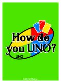 UNO キャラクタースリーブ HOW DO YOU UNO? (B) (EN-1557） [エンスカイ] 2026年2月27日発売予定 ≪予約商品≫