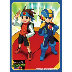 画像: ブロッコリーキャラクタースリーブ ロックマン エグゼ「熱斗＆ロックマン」リバイバル [ブロッコリー] 2025年1月25日発売予定 ≪予約商品≫