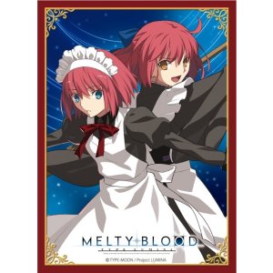 画像: ブロッコリーキャラクタースリーブ MELTY BLOOD: TYPE LUMINA 「翡翠＆琥珀」 [ブロッコリー] 2025年9月27日発売予定 ≪予約商品≫