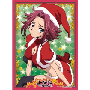 画像: ブロッコリーキャラクタースリーブ コードギアス 反逆のルルーシュ 「カレン」クリスマスVer. [ブロッコリー] 2025年11月22日発売予定 ≪予約商品≫