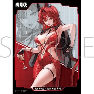 画像: きゃらスリーブコレクション マットシリーズ 勝利の女神:NIKKE 「レッドフード - ナンセンスレッド」 (No.MT2186) [ムービック] 2025年11月14日発売予定 ≪予約商品≫