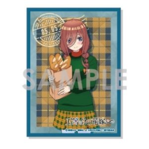 画像: 五等分の花嫁∽ キャラクタースリーブ 〜British Style〜 3.中野三玖 [ソル・インターナショナル] 2024年4月発売