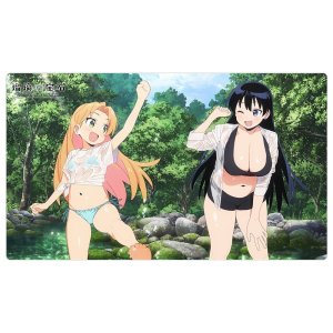 画像: カーテン魂 瑠璃の宝石 描き下ろしラバーマット（水遊び） [Key-th] 2026年1月中旬発売予定 ≪予約商品≫