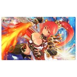 画像: カーテン魂 シノビマスター 閃乱カグラ NEW LINK ラバーマット（焔／紅勾の焔） [Key-th] 2026年2月上旬発売予定 ≪予約商品≫