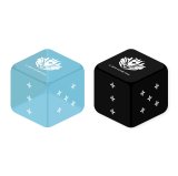 画像: hololive OFFICIAL CARD GAME オフィシャルサイコロ Light Blue＆Black（2個セット） [カバー] 2024年11月1日発売予定 ≪予約商品≫