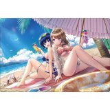 画像: ブシロード ラバーマットコレクション V2 Vol.1833 ドルフィンウェーブ『みちる＆紫苑』クールなモデルのバカンス？ver. [ブシロード] 2025年11月21日発売予定 ≪予約商品≫