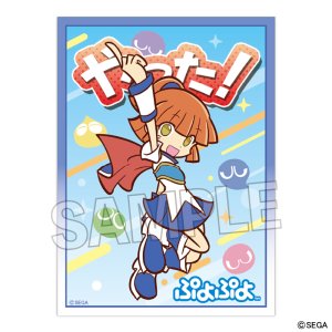 画像: ぷよぷよ イラストスリーブNT アルル 「やった！」ver. [PROOF] 2025年1月発売予定 ≪予約商品≫