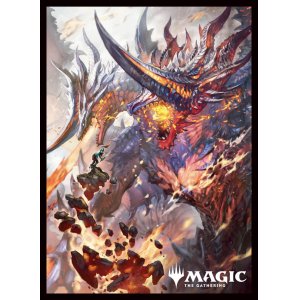 画像: マジック：ザ・ギャザリング プレイヤーズカードスリーブ MTGS-321 『ファウンデーション』《双炎の暴君》 [エンスカイ] 2025年7月18日発売予定 ≪予約商品≫