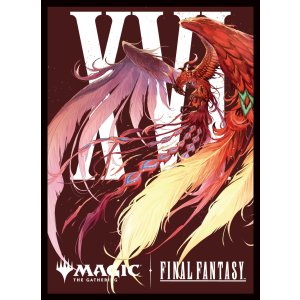 画像: マジック：ザ・ギャザリング――FINAL FANTASY プレイヤーズカードスリーブ MFS-17 「キャラクター」ボーダーレス版 《火の召喚獣、フェニックス》 [エンスカイ] 2025年9月19日発売予定 ≪予約商品≫