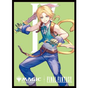 画像: マジック：ザ・ギャザリング――FINAL FANTASY プレイヤーズカードスリーブ MFS-33 「キャラクター」ボーダーレス版 《陽気な義賊、ジタン》 [エンスカイ] 2025年11月28日発売予定 ≪予約商品≫