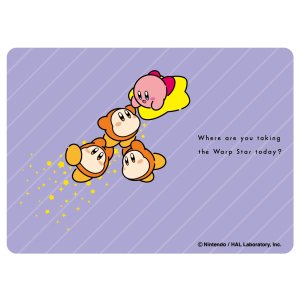 画像: カービィ play with ワドルディ キャラクタースリーブ ワープスターにのって(4にん) (EN-1501) [エンスカイ] 2025年9月19日発売予定 ≪予約商品≫