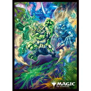 画像: マジック：ザ・ギャザリング プレイヤーズカードスリーブ MTGS-343 『霊気走破』《世界軟泥の進撃》 [エンスカイ] 2025年10月24日発売予定 ≪予約商品≫
