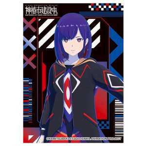 画像: キャラクタースリーブ TVアニメ「神椿市建設中。」 谷置 狸眼 (EN-1545) [エンスカイ] 2025年12月19日発売予定 ≪予約商品≫