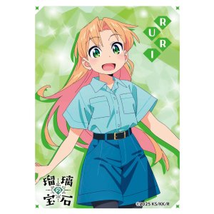画像: キャラクタースリーブ TVアニメ『瑠璃の宝石』 谷川 瑠璃 (EN-1514) [エンスカイ] 2025年11月21日発売予定 ≪予約商品≫