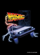 画像: バック・トゥ・ザ・フューチャー キャラクタースリーブ タイムマシーン（A） (EN-1518） [エンスカイ] 2025年11月21日発売予定 ≪予約商品≫