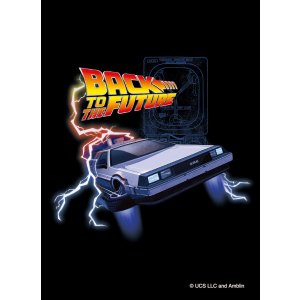 画像: バック・トゥ・ザ・フューチャー キャラクタースリーブ タイムマシーン（A） (EN-1518） [エンスカイ] 2025年11月21日発売予定 ≪予約商品≫
