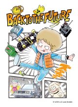 画像: バック・トゥ・ザ・フューチャー キャラクタースリーブ マーティ＆ドク（B） (EN-1521） [エンスカイ] 2025年11月21日発売予定 ≪予約商品≫