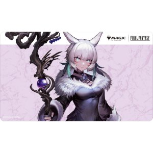 画像: マジック：ザ・ギャザリング――FINAL FANTASY プレイヤーズラバーマット MFR-07 「キャラクター」ボーダーレス版 《魔女、ヤ・シュトラ・ルル》 [エンスカイ] 2025年12月26日発売予定 ≪予約商品≫