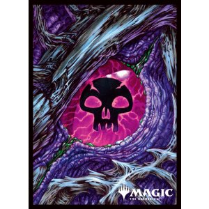 画像: マジック：ザ・ギャザリング プレイヤーズカードスリーブ MTGS-350 『タルキール：龍嵐録』《沼》 [エンスカイ] 2026年1月30日発売予定 ≪予約商品≫