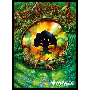 画像: マジック：ザ・ギャザリング プレイヤーズカードスリーブ MTGS-352 『タルキール：龍嵐録』《森》 [エンスカイ] 2026年1月30日発売予定 ≪予約商品≫
