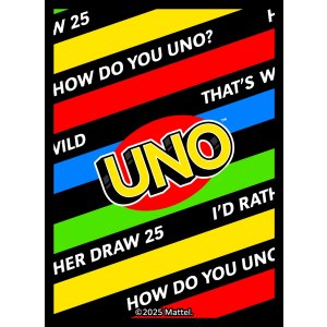 画像: UNO キャラクタースリーブ HOW DO YOU UNO? (A) (EN-1556） [エンスカイ] 2026年2月27日発売予定 ≪予約商品≫