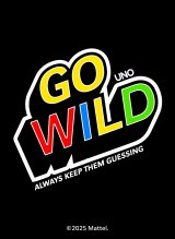 画像: UNO キャラクタースリーブ GO WILD (EN-1559） [エンスカイ] 2026年2月27日発売予定 ≪予約商品≫