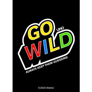 画像: UNO キャラクタースリーブ GO WILD (EN-1559） [エンスカイ] 2026年2月27日発売予定 ≪予約商品≫