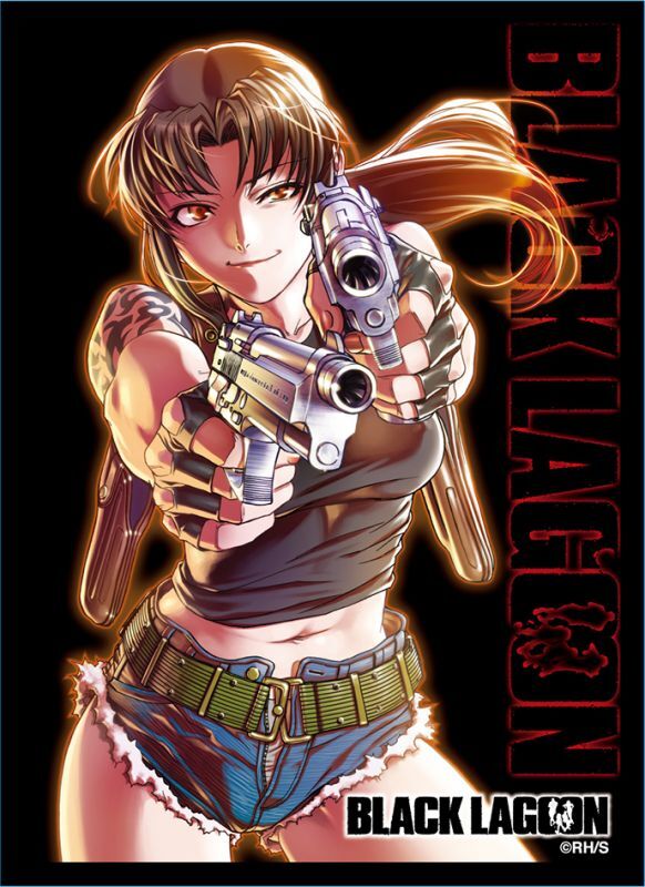 ブロッコリーキャラクタースリーブ Black Lagoon レヴィ