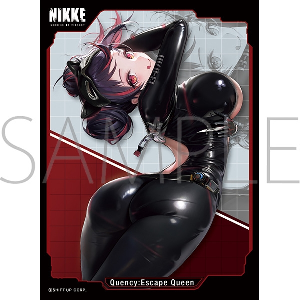 きゃらスリーブコレクション マットシリーズ 勝利の女神:NIKKE 「クエンシー：エスケープクイーン」 (No.MT2187)
