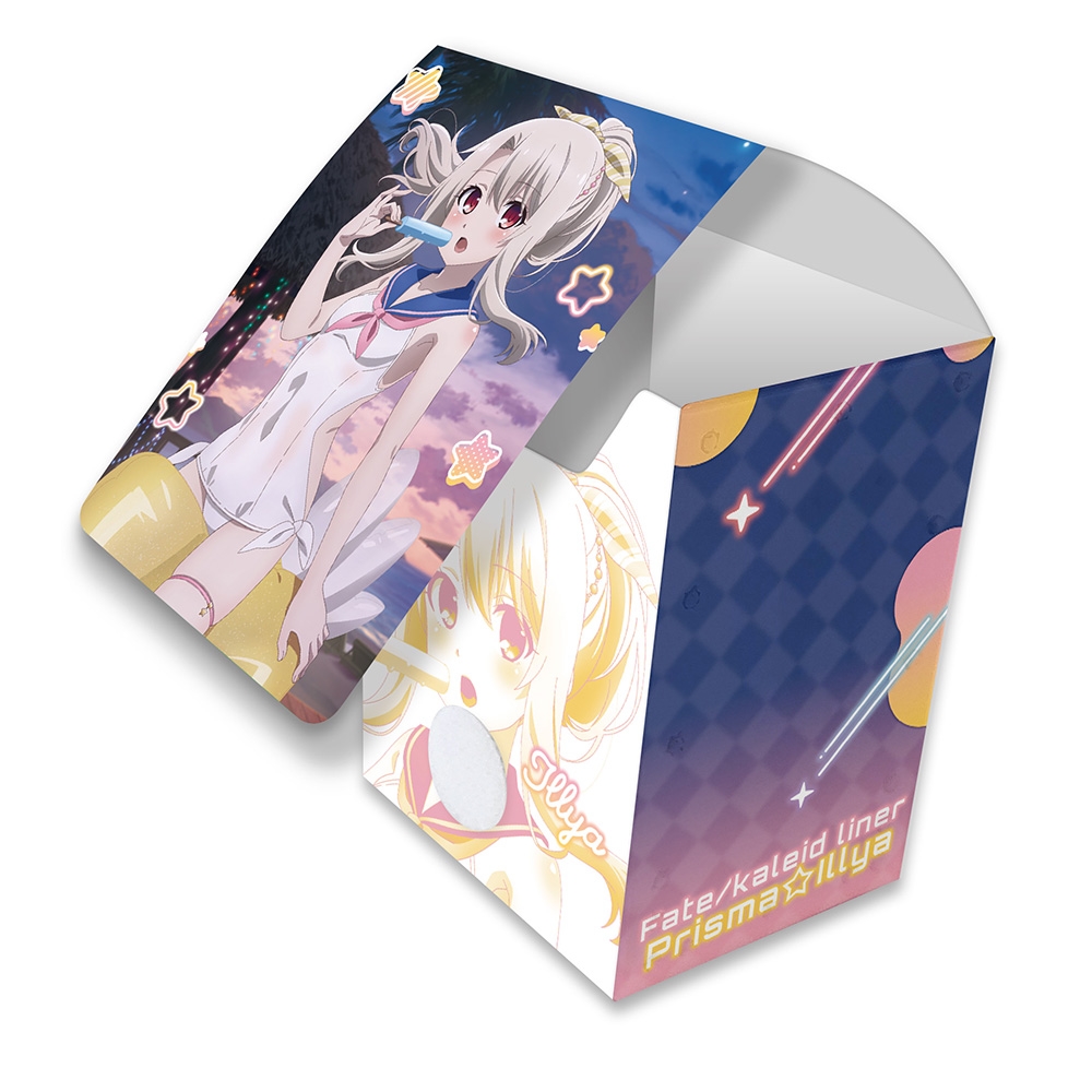 カーテン魂 劇場版「Fate/kaleid liner プリズマ☆イリヤ Licht 名前の無い少女」 描き下ろしデッキケース（イリヤ／セーラー水着）