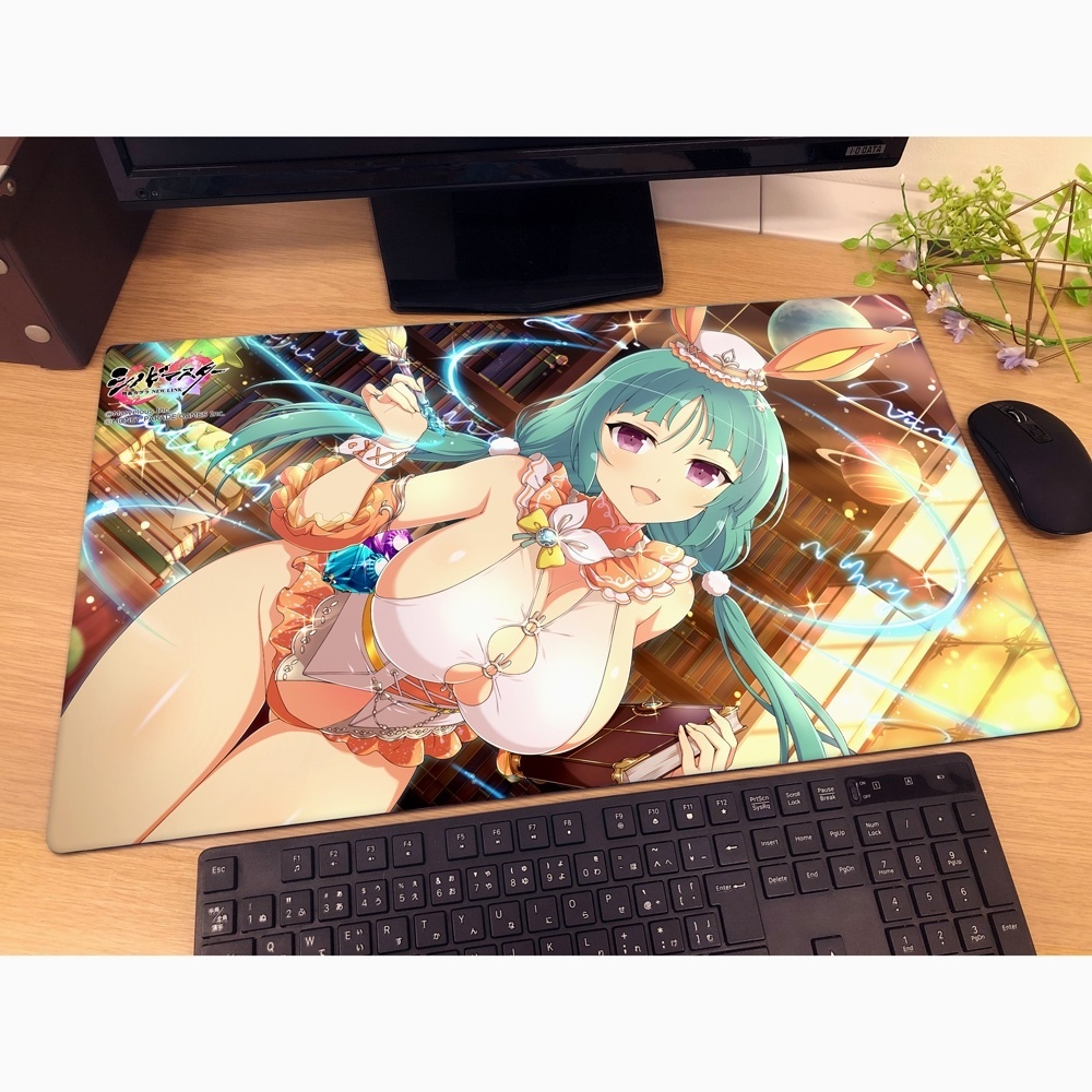 画像2: カーテン魂 シノビマスター 閃乱カグラ NEW LINK ラバーマット（芭蕉／爆乳祭・五） [Key-th] 2026年2月上旬発売予定 ≪予約商品≫