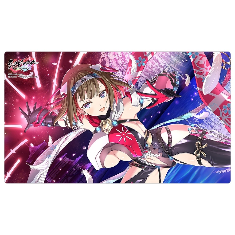 カーテン魂 シノビマスター 閃乱カグラ NEW LINK ラバーマット（鴇／盛・伝説爆乳祭・参）
