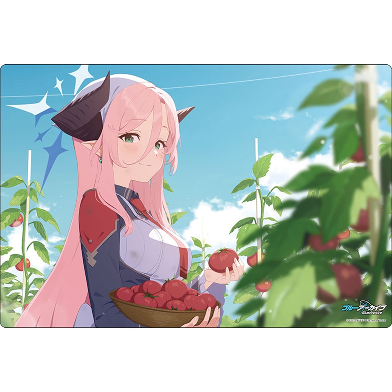 ブシロード ラバーマットコレクション V2 Vol.1771 ブルーアーカイブ『ジュリ』メモリアルロビーイラストver.