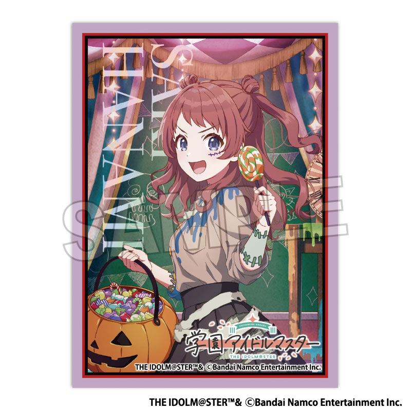 学園アイドルマスター イラストスリーブMAT Fighting My Way '24ハロウィン 花海咲季