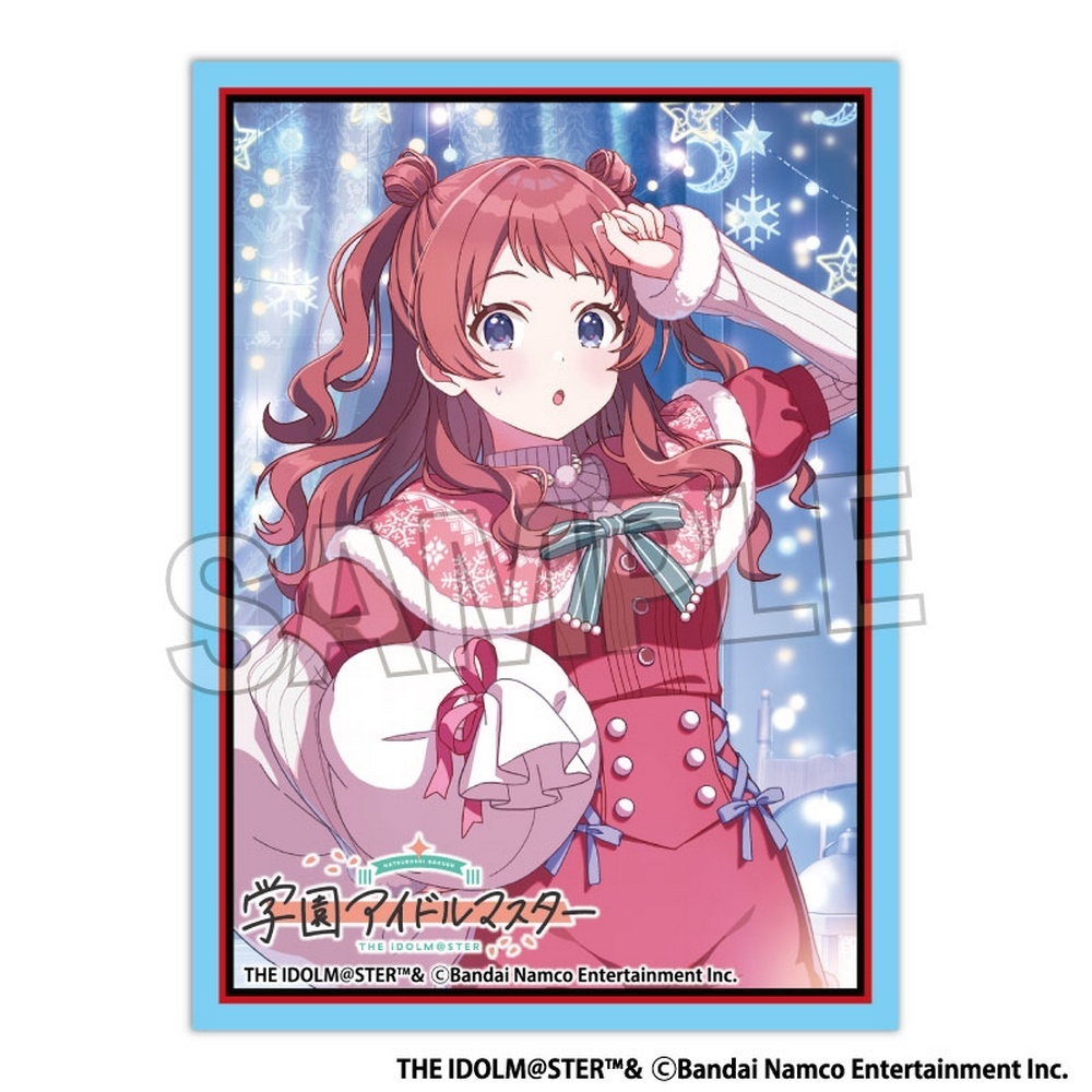 学園アイドルマスター イラストスリーブMAT Fighting My Way '24クリスマス 花海咲季