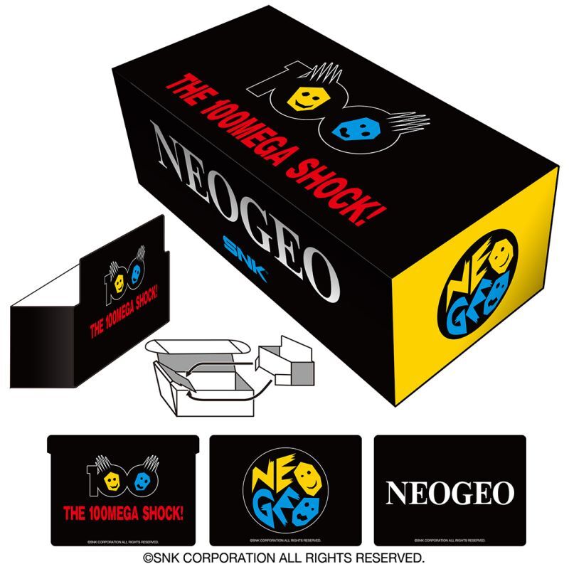 NEOGEO イラストカードボックスNT 100メガショック