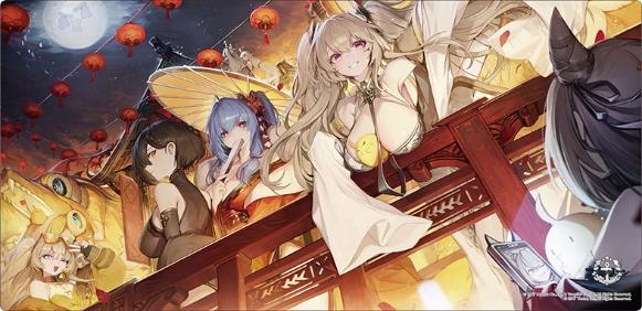 ブシロード ラバーマットコレクション V2 Vol.1088 アズールレーン『せんせいとの団らん』