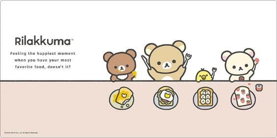 ブシロード ラバーマットコレクション V2 Vol.1121 『リラックマ』NEW BASIC RILAKKUMA Part.3