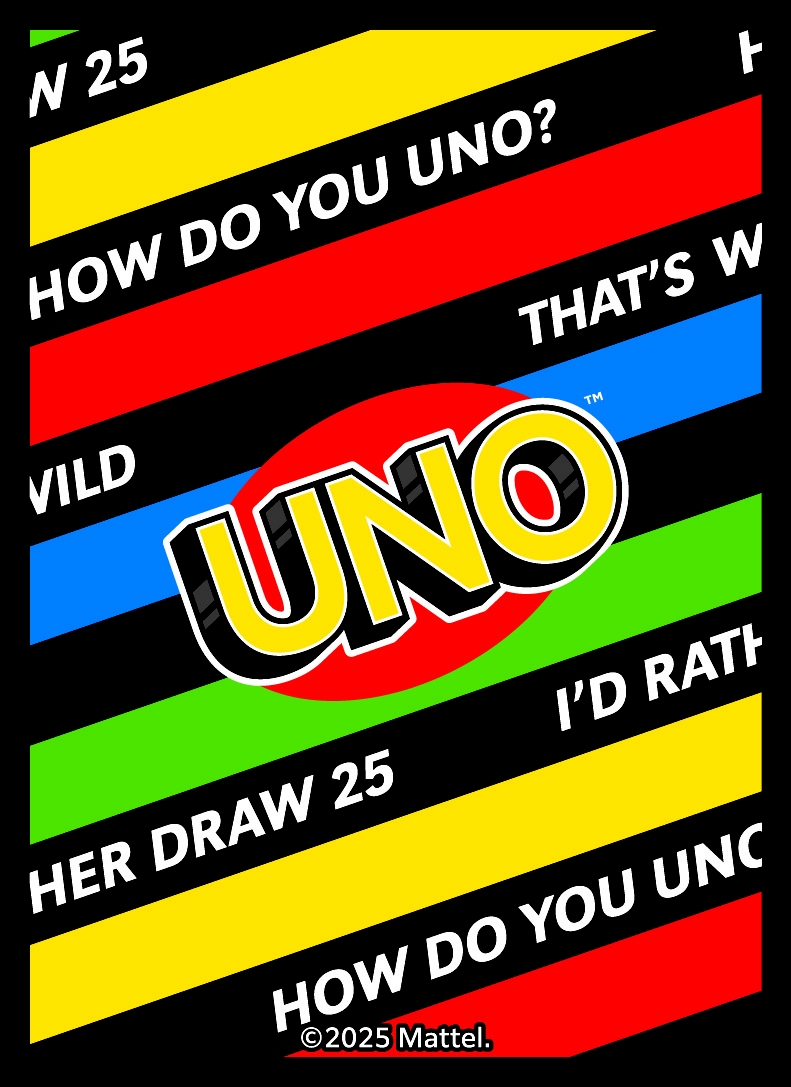 UNO キャラクタースリーブ HOW DO YOU UNO? (A) (EN-1556）